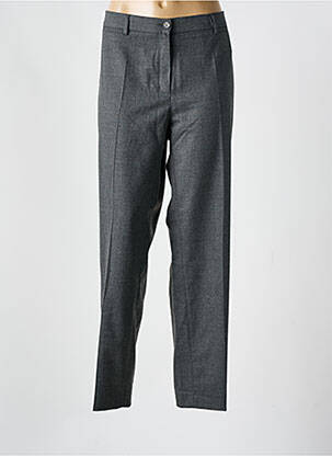 Pantalon droit stretch taille normale gris ANNA MONTANA femme
