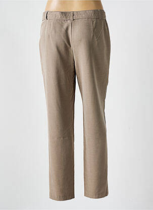 Pantalon slim tissage popeline taille normale marron GERRY WEBER femme