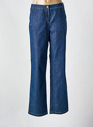 Jeans coupe droite bleu BLEU DE SYM pour femme