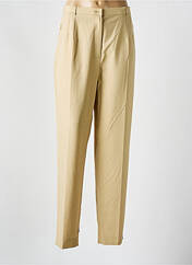 Pantalon droit beige SAINT HILAIRE pour femme seconde vue