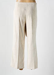 Pantalon droit beige SIGNE NATURE pour femme seconde vue