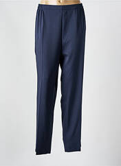 Pantalon droit bleu GEVANA pour femme seconde vue