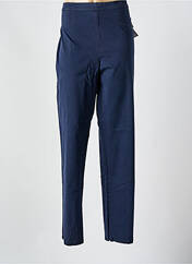 Pantalon droit bleu PERSONA pour femme seconde vue