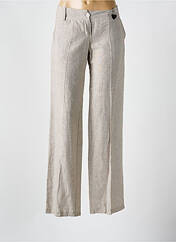 Pantalon droit gris LA FEE MARABOUTEE pour femme seconde vue