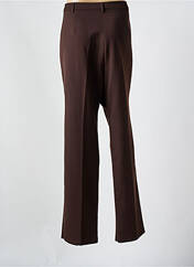 Pantalon droit marron CAROLINE ROHMER pour femme seconde vue