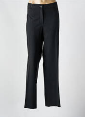 Pantalon droit noir ANNA MONTANA pour femme seconde vue
