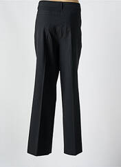 Pantalon droit noir ANNA MONTANA pour femme seconde vue