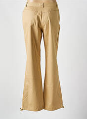 Pantalon flare beige MINA.B pour femme seconde vue