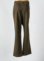 Pantalon flare marron BLEU DE SYM pour femme seconde vue