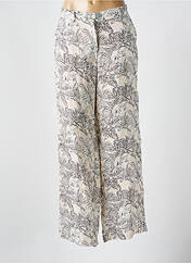 Pantalon large beige LA FEE MARABOUTEE pour femme seconde vue