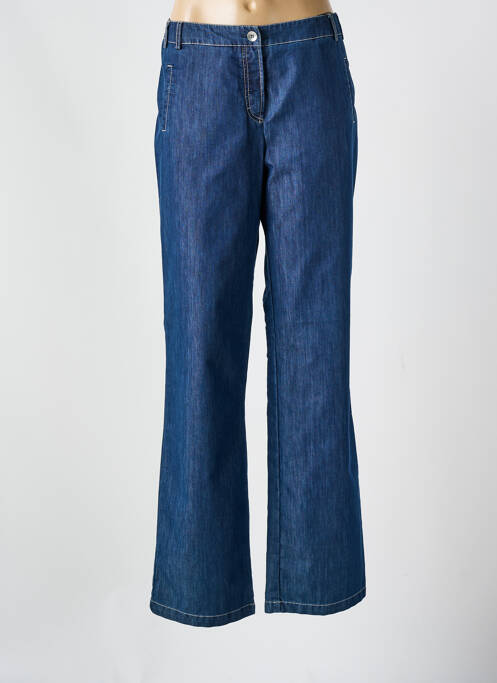 Jeans coupe droite bleu BLEU DE SYM pour femme