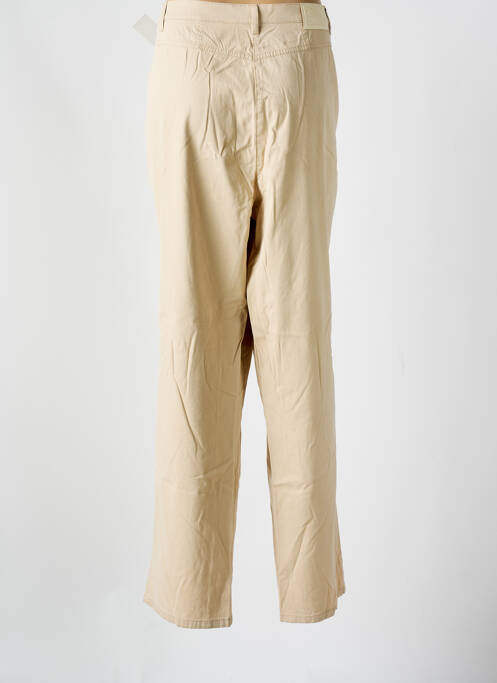 Pantalon droit beige GARDEUR pour femme