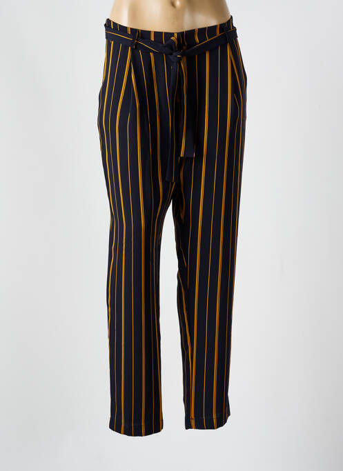 Pantalon droit bleu LA FEE MARABOUTEE pour femme