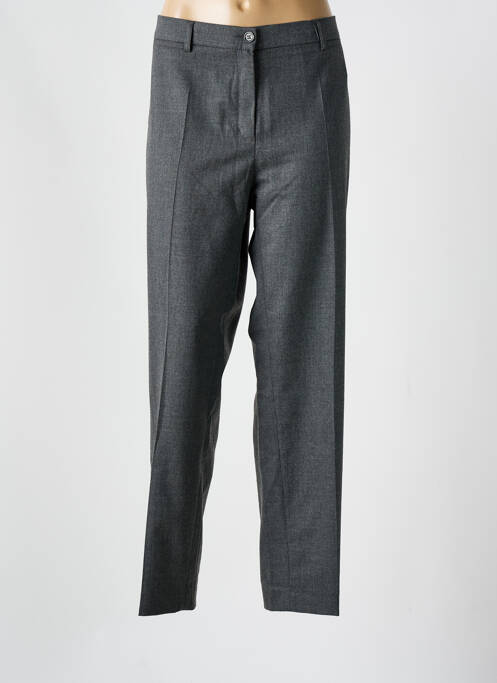 Pantalon droit gris ANNA MONTANA pour femme