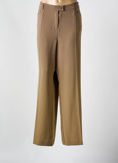 Pantalon droit marron BASLER pour femme