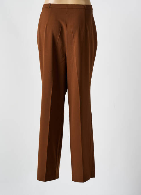 Pantalon droit marron BASLER pour femme