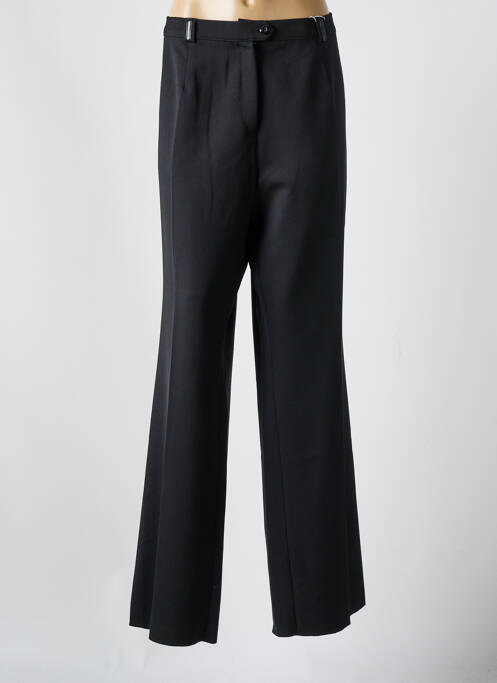 Pantalon droit noir CAROLINE ROHMER pour femme