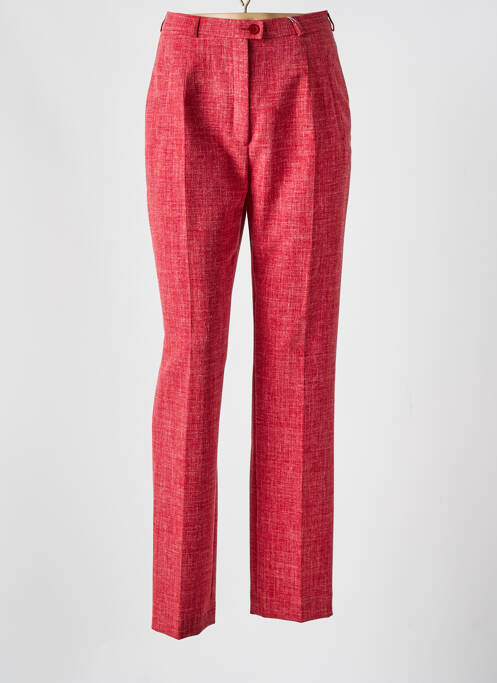 Pantalon droit rouge SYM pour femme