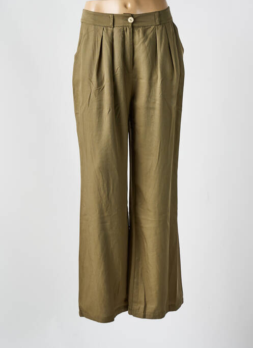 Pantalon large vert MUS & BOMBON pour femme