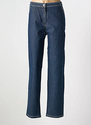 Jeans coupe slim stretch taille normale bleu PIER BÉ femme