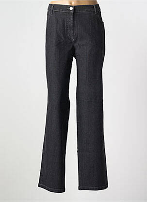 Jeans coupe slim stretch taille normale noir ZAFFIRI femme