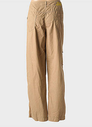 Pantalon cargo coupe droite taille normale beige PERSONA femme