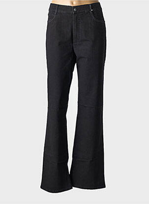 Jeans bootcut taille normale taille normale noir ANNA MONTANA femme