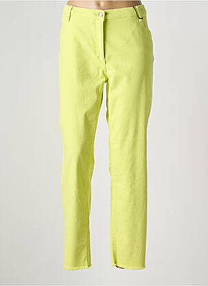 Jeans coupe slim stretch taille normale jaune BETTY BARCLAY femme