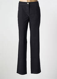 Pantalon slim stretch taille normale noir ZAFFIRI femme