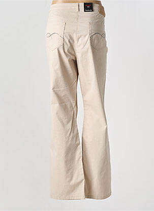Pantalon slim tissage popeline taille normale beige BETTY BARCLAY femme