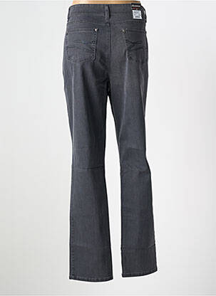 Jeans coupe slim stretch taille normale gris ANNA MONTANA femme