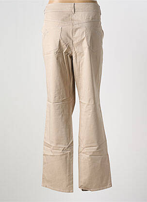 Pantalon slim tissage popeline taille normale beige GERRY WEBER femme