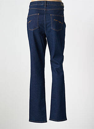 Jeans coupe slim tissage brut taille normale bleu KANOPE femme