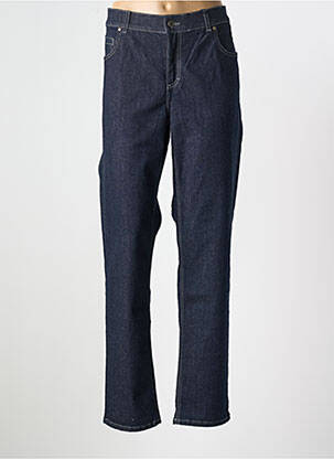 Jeans coupe droite bleu ANGELS pour femme
