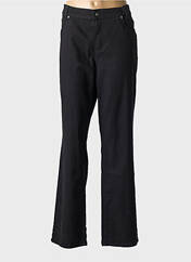 Jeans coupe droite noir ANNA MONTANA pour femme seconde vue