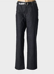 Jeans coupe slim noir ANNA MONTANA pour femme seconde vue