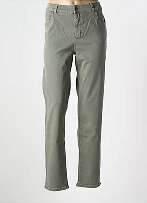 Jeans coupe slim vert ANGELS pour femme