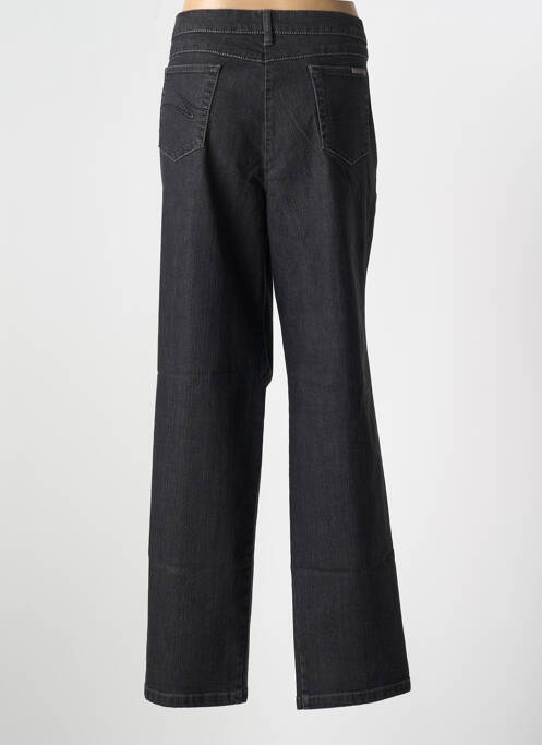 Jeans coupe slim stretch taille normale noir ZAFFIRI femme