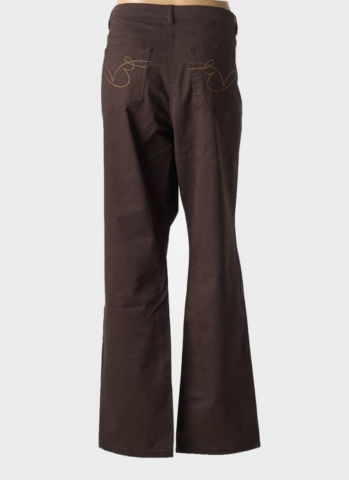 Jeans coupe droite marron BETTY BARCLAY femme