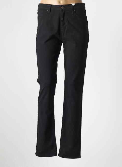 Jeans coupe droite noir KANOPE pour femme