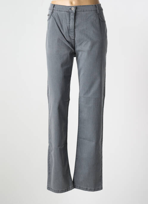 Jeans coupe slim gris BETTY BARCLAY pour femme