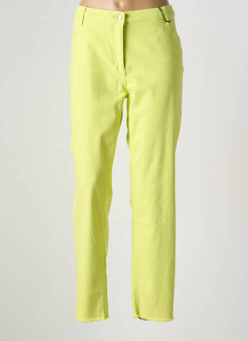 Jeans coupe slim jaune BETTY BARCLAY pour femme