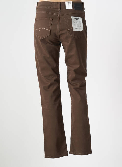Jeans coupe slim marron ANGELS pour femme