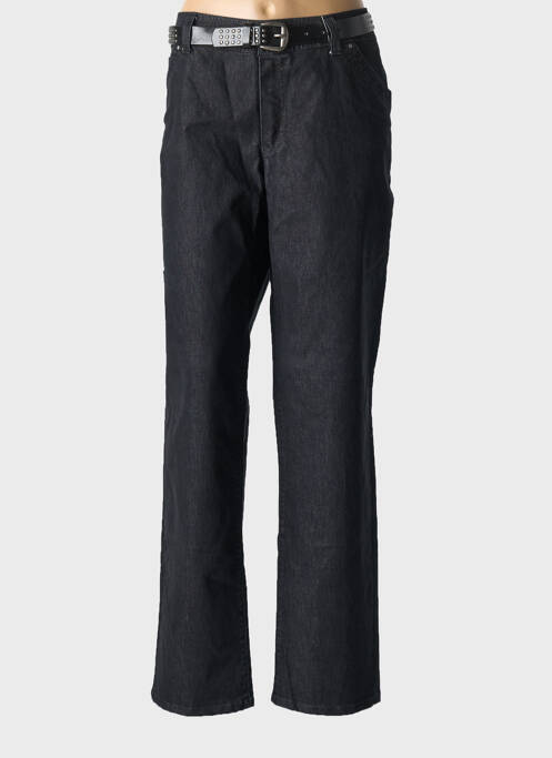 Jeans coupe slim noir ANNA MONTANA pour femme