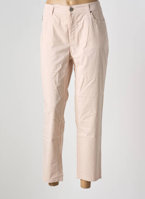 Pantalon 7/8 rose ANNA MONTANA pour femme