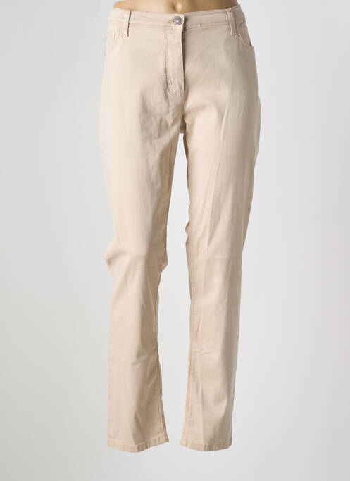 Pantalon slim beige BETTY BARCLAY pour femme