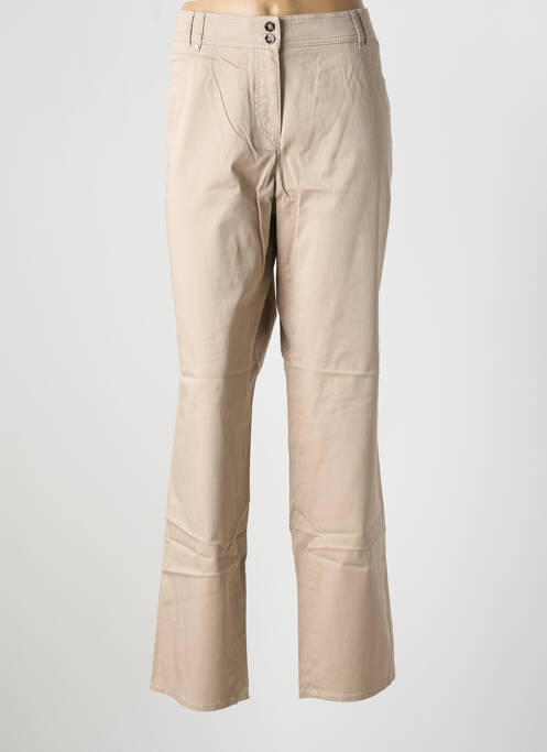 Pantalon slim beige GERRY WEBER pour femme