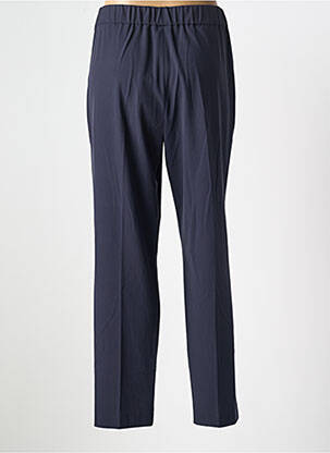 Pantalon droit tissage popeline taille normale bleu PENNYBLACK femme
