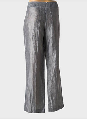 Pantalon droit taille à pinces taille normale gris PLAIT-IL ? femme