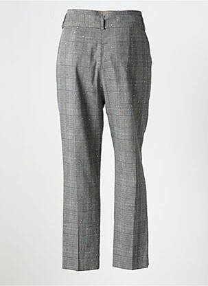 Pantalon droit coupe carotte taille normale gris LIU JO femme
